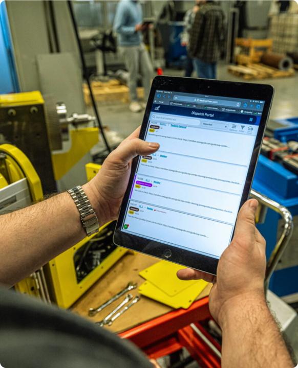 Dispatch and work order analytics